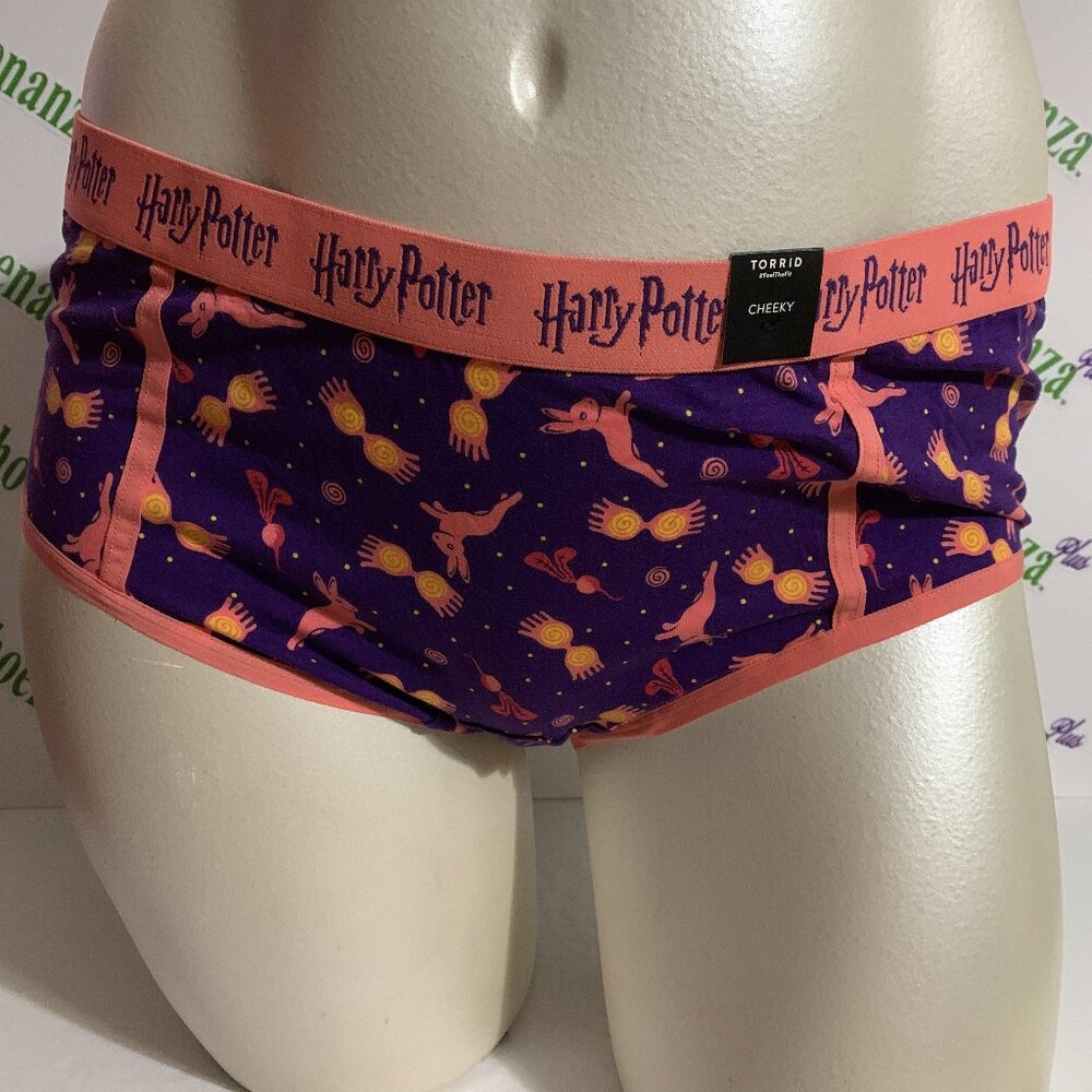 Torrid Cheeky Panties Underwear Harry Potter Luna Lovegood Plus Size 5 28